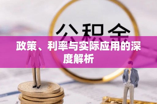 济宁政策、利率与实际应用的深度解析