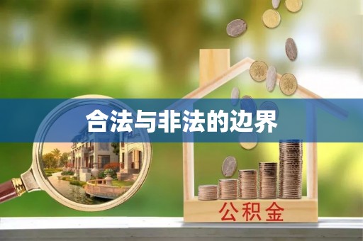 济宁合法与非法的边界